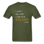 GOLDEN Adult T-Shirt - military green