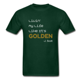 GOLDEN Adult T-Shirt - forest green