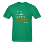 GOLDEN Adult T-Shirt - kelly green
