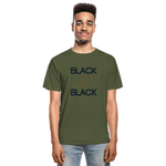 Black Is the New Black Adult T-Shirt - military green