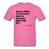 I'm An Artist Adult T-Shirt - hot pink