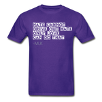 Only Love Adult T-Shirt - purple