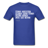 Only Love Adult T-Shirt - royal blue