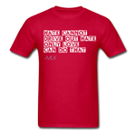 Only Love Adult T-Shirt - red