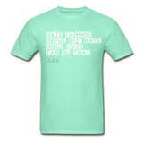 Only Love Adult T-Shirt - deep mint