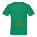 Business Man Adult T-Shirt - kelly green