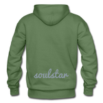 Pretty & Petty Adult Hoodie - military green