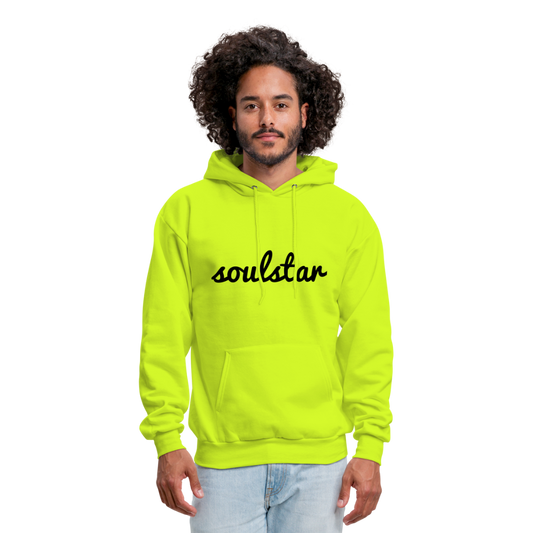 Classic Soulstar Men's Hoodie - safety green