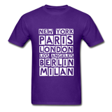 Fashion Capitals Ultra Cotton T-Shirt - purple