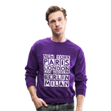 Fashion Capitals Crewneck Sweatshirt - purple