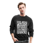 Fashion Capitals Crewneck Sweatshirt - black