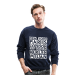 Fashion Capitals Crewneck Sweatshirt - navy