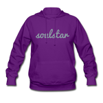 Classic Soulstar Metallic Women's Hoodie - purple