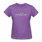 Classic Soulstar Women's Glitz T-Shirt - purple heather