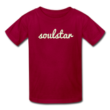 Classic Soulstar Glow-in-the-Dark Kids' T-Shirt - dark red