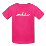 Classic Soulstar Glow-in-the-Dark Kids' T-Shirt - fuchsia