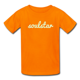 Classic Soulstar Glow-in-the-Dark Kids' T-Shirt - orange