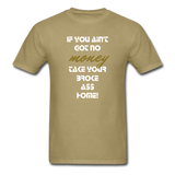 No Money Unisex T-Shirt - khaki