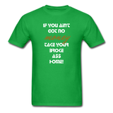 No Money Unisex T-Shirt - bright green