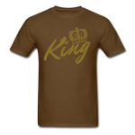 King Crown Unisex Classic T-Shirt - brown