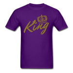 King Crown Unisex Classic T-Shirt - purple