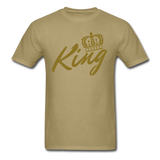 King Crown Unisex Classic T-Shirt - khaki