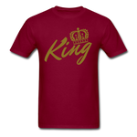 King Crown Unisex Classic T-Shirt - burgundy