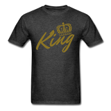 King Crown Unisex Classic T-Shirt - heather black
