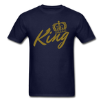 King Crown Unisex Classic T-Shirt - navy