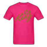 King Crown Unisex Classic T-Shirt - fuchsia