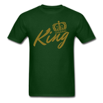 King Crown Unisex Classic T-Shirt - forest green