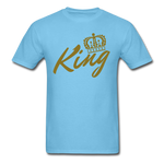 King Crown Unisex Classic T-Shirt - aquatic blue