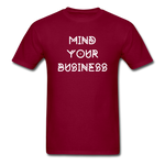 MYB Unisex Classic T-Shirt - burgundy