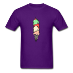 Ice Cream Cone Unisex Classic T-Shirt - purple