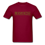 Legend Glitz Unisex Classic T-Shirt - burgundy