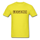 Legend Glitz Unisex Classic T-Shirt - yellow