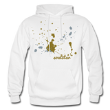 Soulstar Splatter Unisex Heavy Blend Hoodie - white