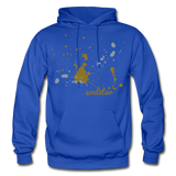 Soulstar Splatter Unisex Heavy Blend Hoodie - royal blue