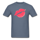 Luscious Lips Unisex Classic T-Shirt - denim