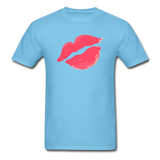 Luscious Lips Unisex Classic T-Shirt - aquatic blue