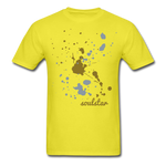 Soulstar Splatter Unisex Classic T-Shirt - yellow