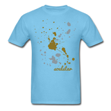 Soulstar Splatter Unisex Classic T-Shirt - aquatic blue