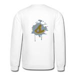 Soulstar Splatter Unisex Crewneck Sweatshirt - white