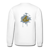 Soulstar Splatter Unisex Crewneck Sweatshirt - white