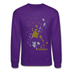 Soulstar Splatter Unisex Crewneck Sweatshirt - purple