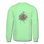 Soulstar Splatter Unisex Crewneck Sweatshirt - lime