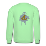 Soulstar Splatter Unisex Crewneck Sweatshirt - lime