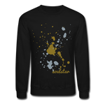 Soulstar Splatter Unisex Crewneck Sweatshirt - black