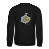 Soulstar Splatter Unisex Crewneck Sweatshirt - black