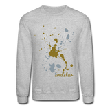 Soulstar Splatter Unisex Crewneck Sweatshirt - heather gray